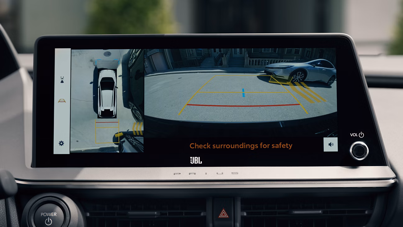 Integrated Backup Camera