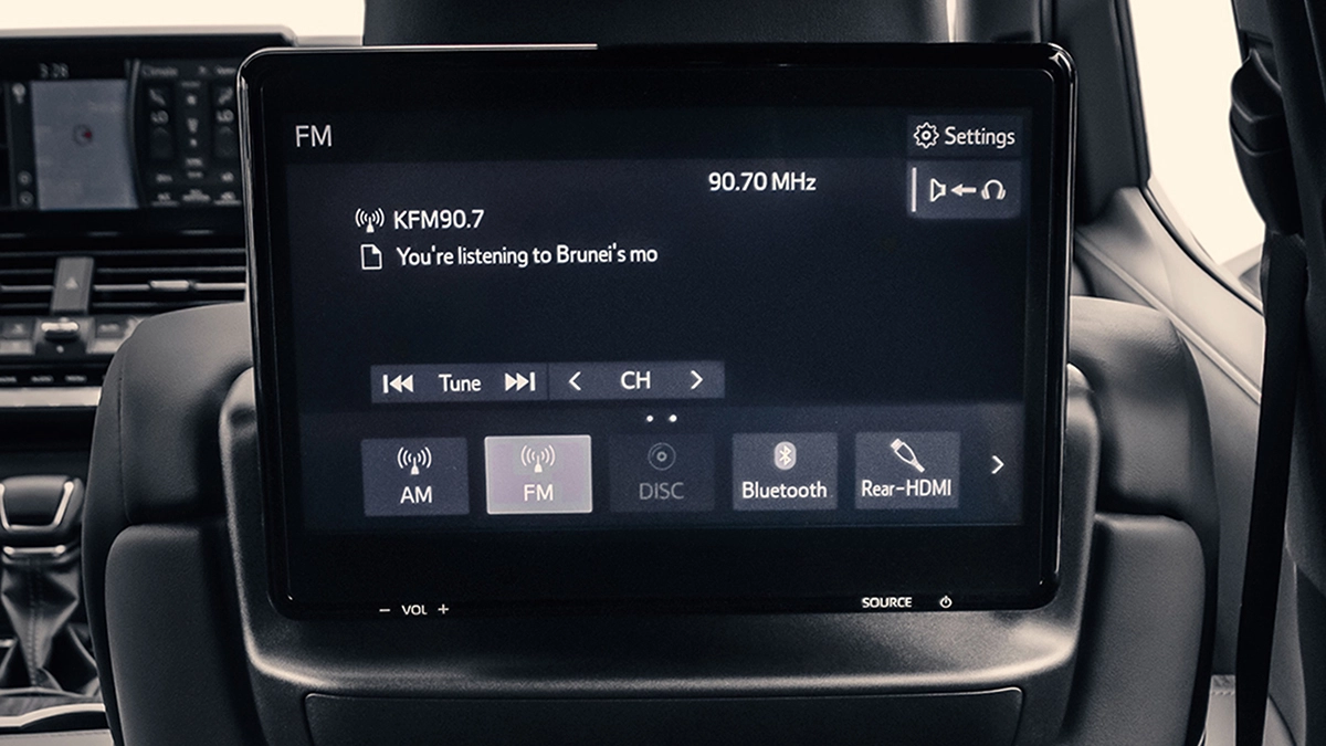 Rear Entertainment System