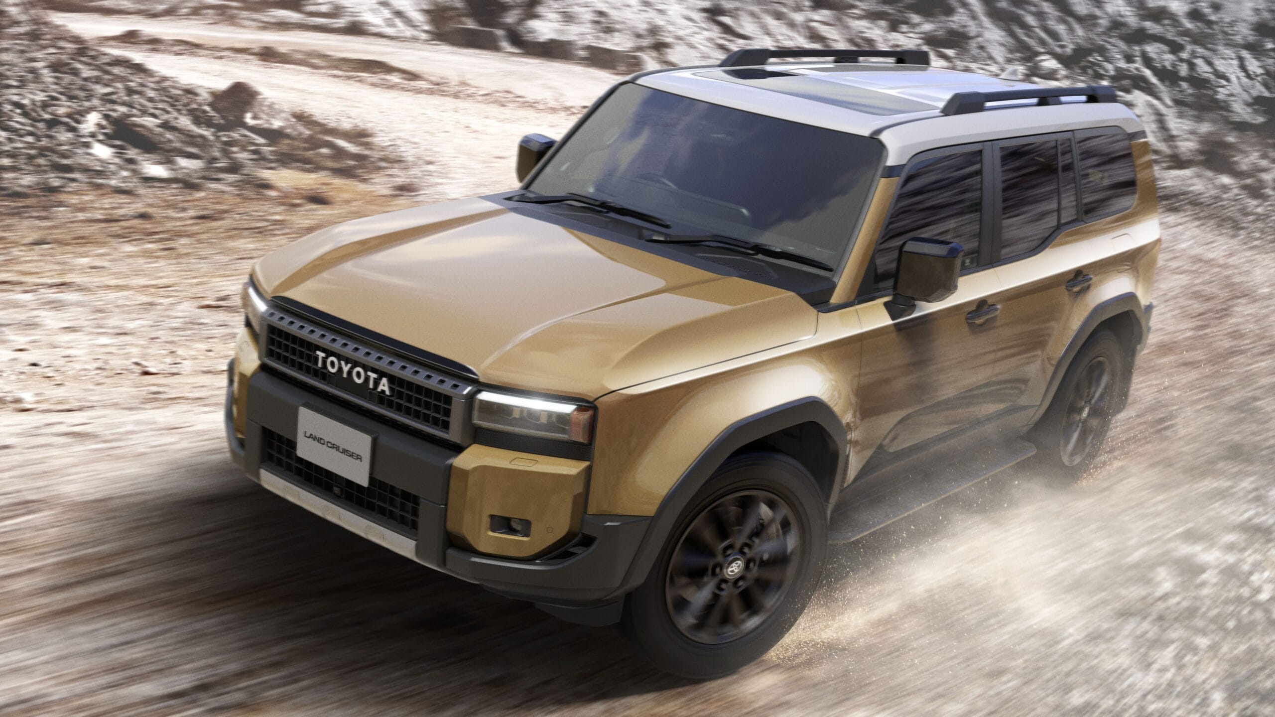 A powerful design that accentuates the vehicle's character as an off-road vehicle