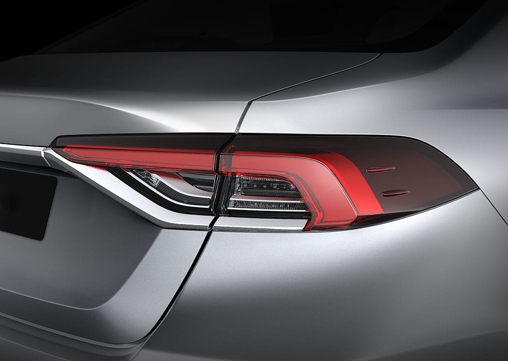 LED rear lamps (tail and stop lamps)