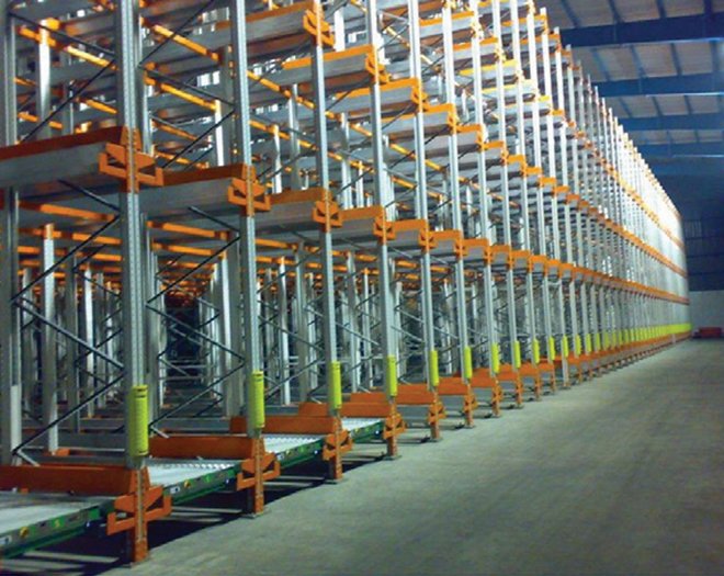 SHUTTLE PALLET RACKING