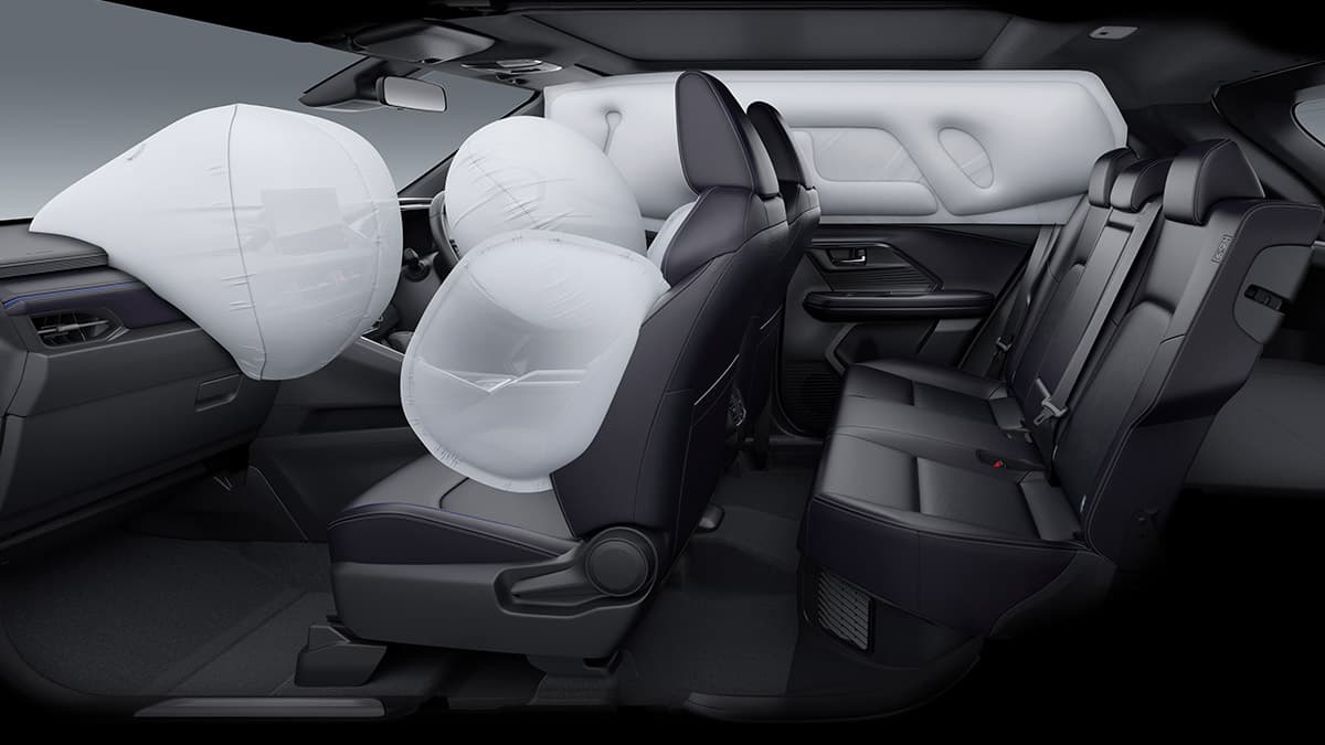 Six SRS Airbags