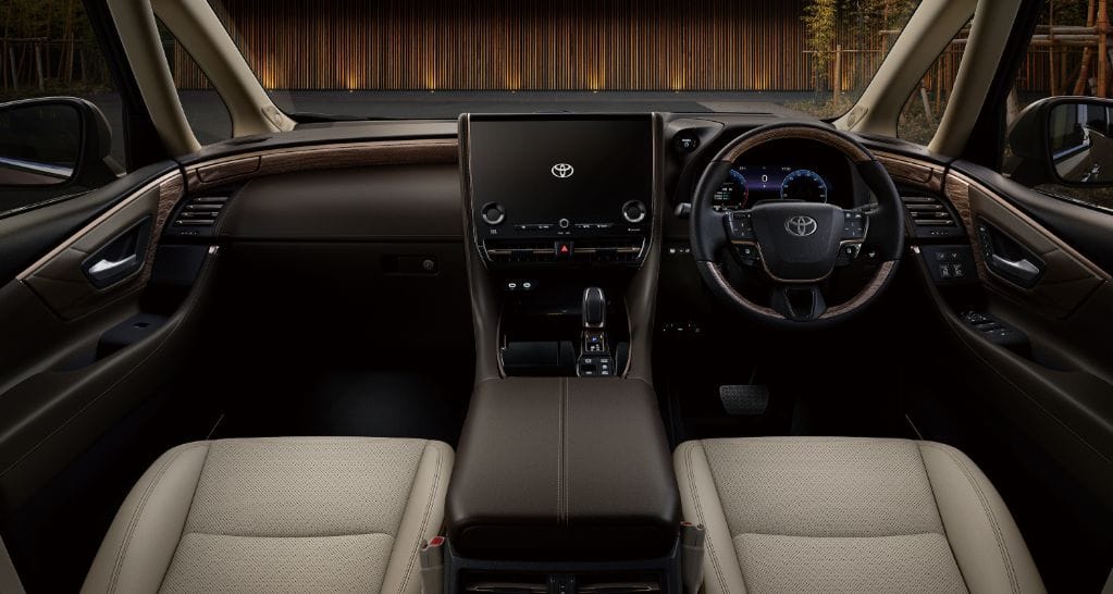 A comfortable cockpit with attention to detail in every detail