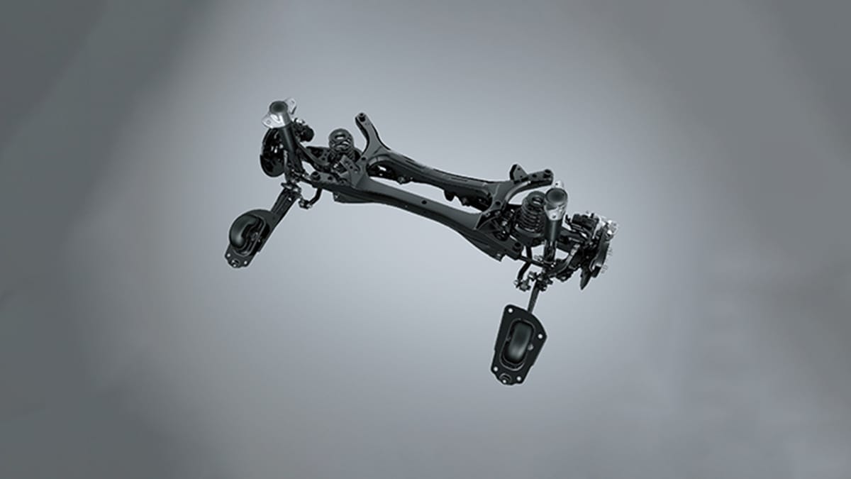 Double wishbone suspension