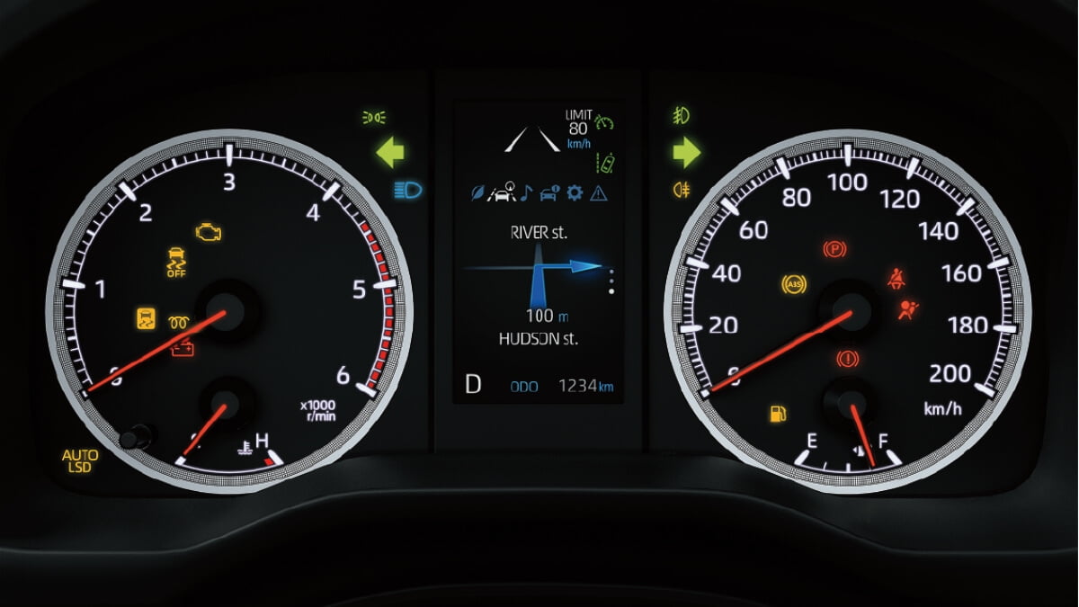 4.2-inch TFT LCD display