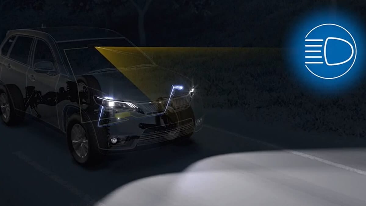 Automatic High Beam (AHB) or Auto High Beam (AHB)