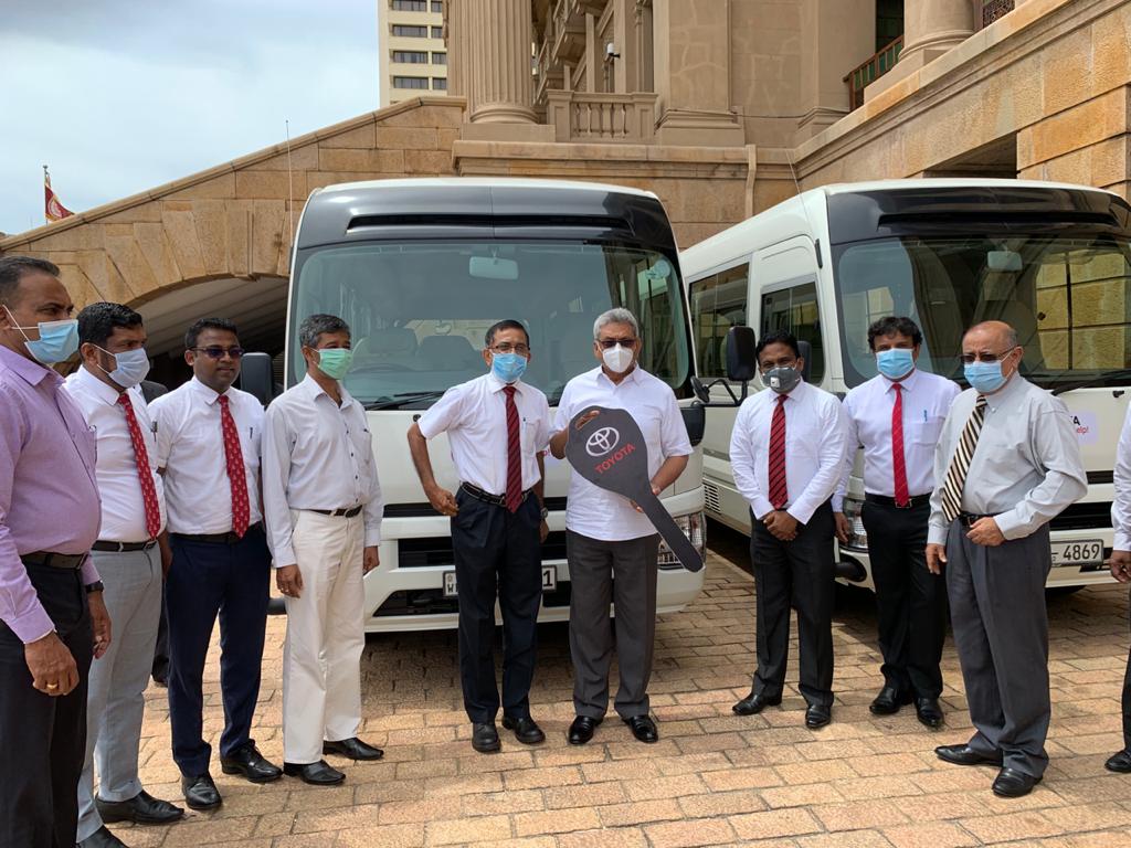 Toyota Lanka Drives Sri Lanka’s COVID-19 Battle with a 20 Million Donation