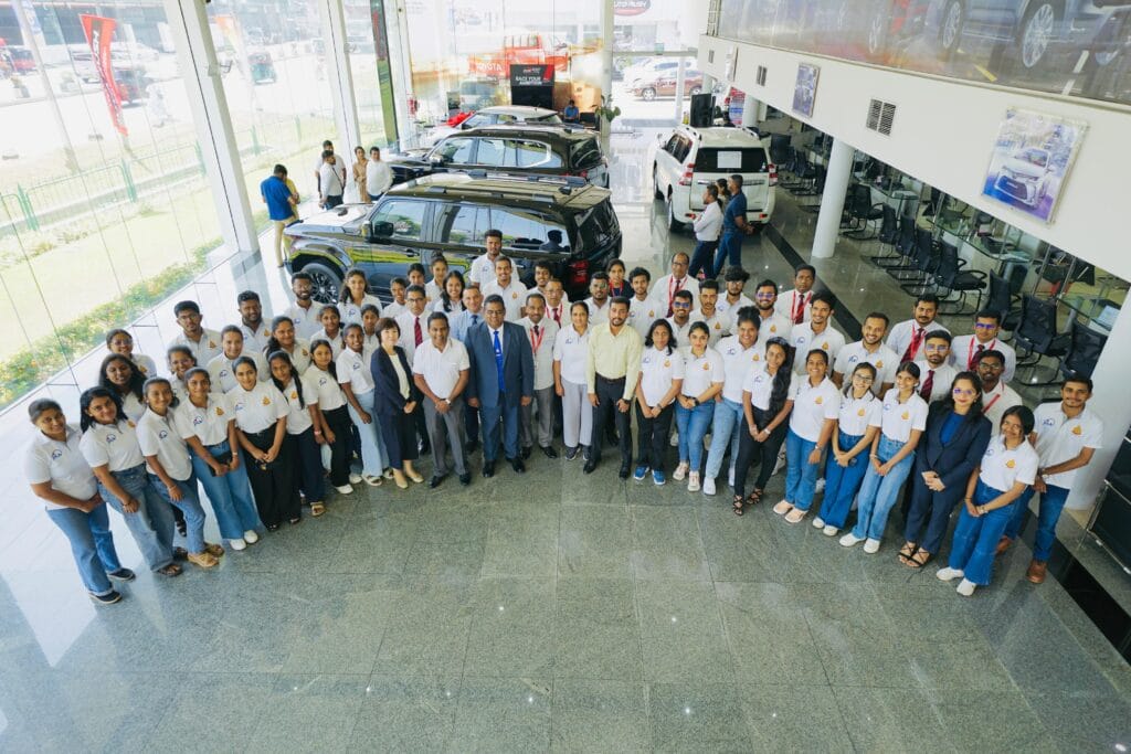 The Visit by University of Colombo to Toyota Lanka