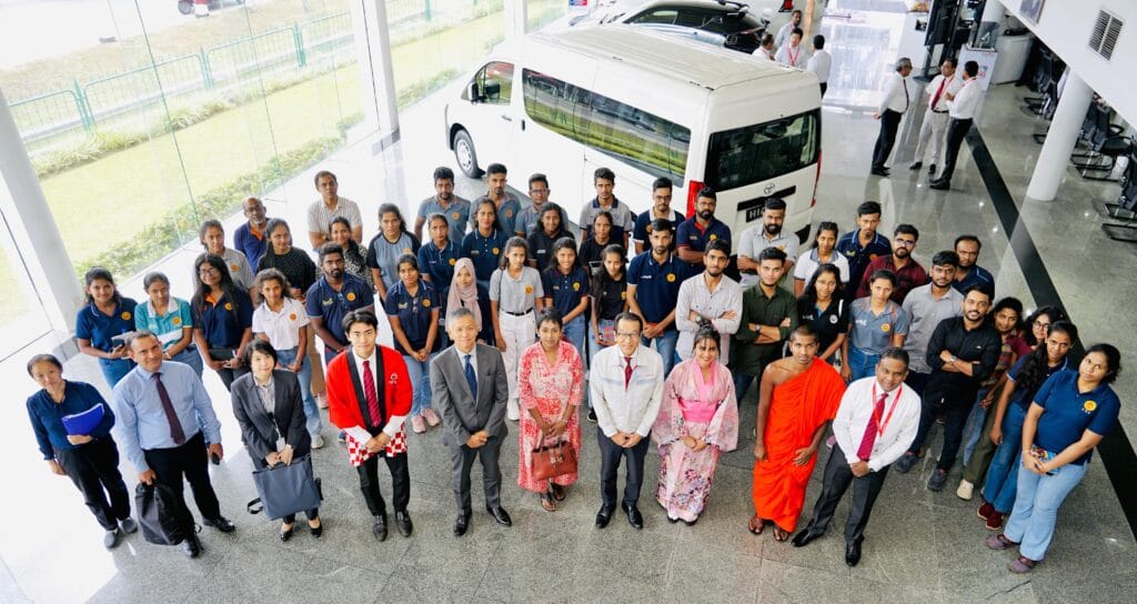 Peradeniya University Students’ Visit to Toyota Lanka
