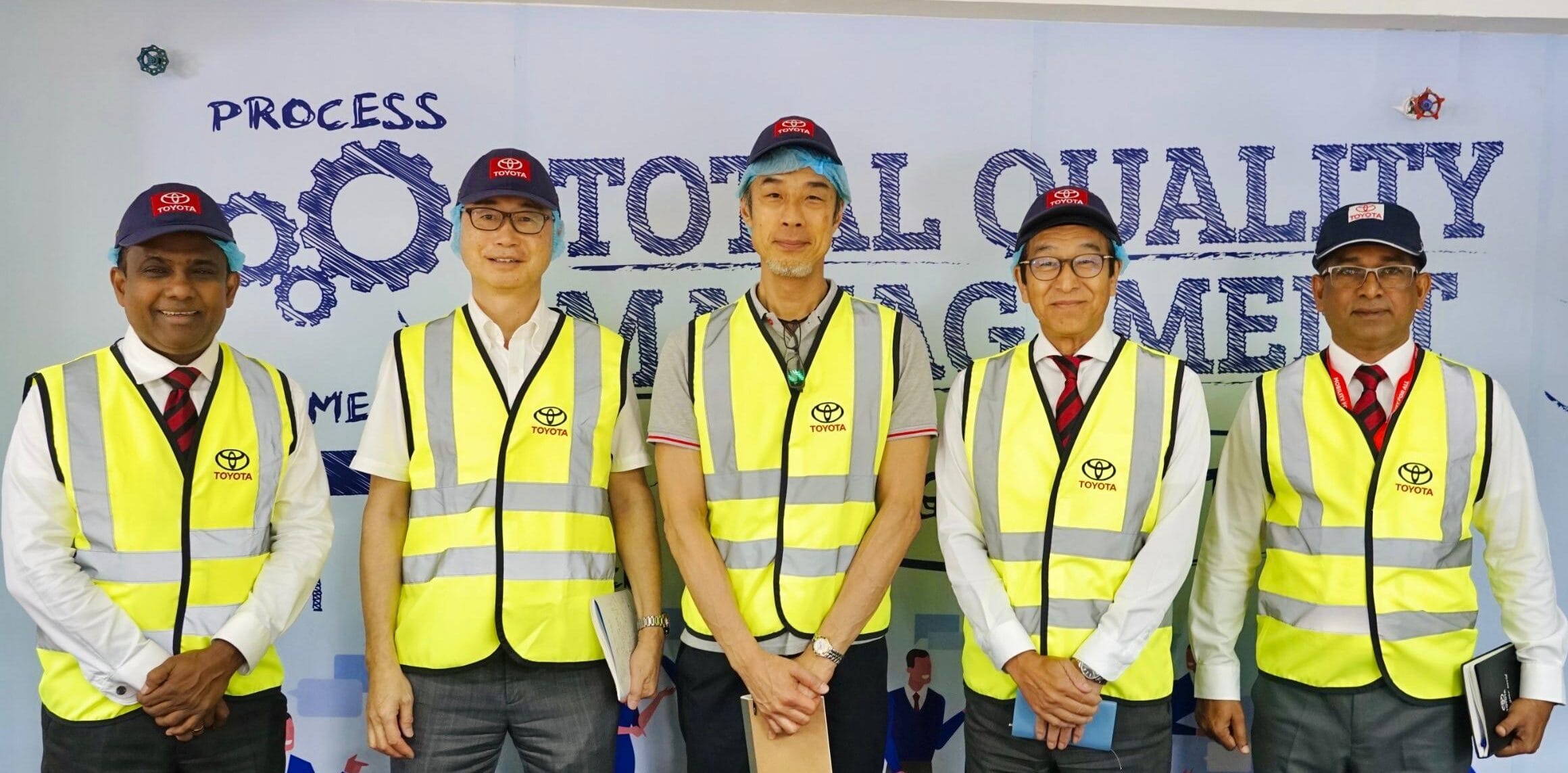 The visit of Toyota Tsusho Corporation to Toyota Lanka